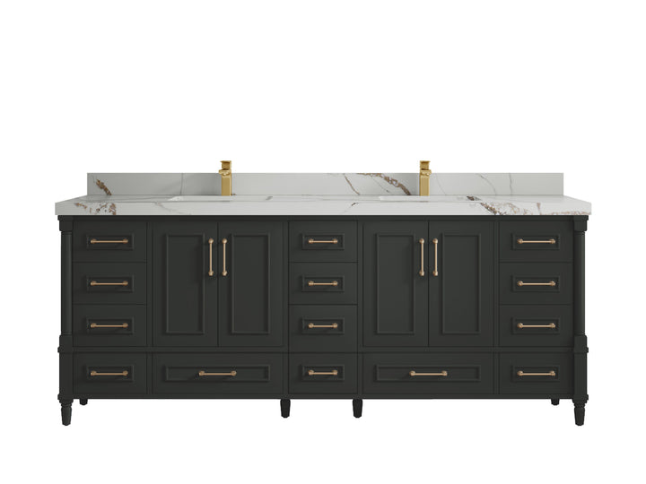 Aberdeen 84 in. W x 22 in. D Double Sink Bathroom Vanity - photo 11