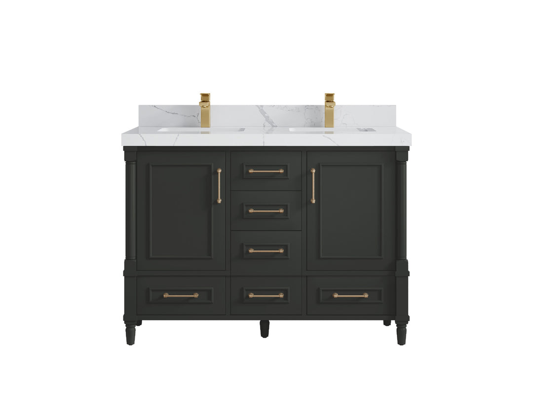 Aberdeen 48 in. W x 22 in. D Double Sink Bathroom Vanity