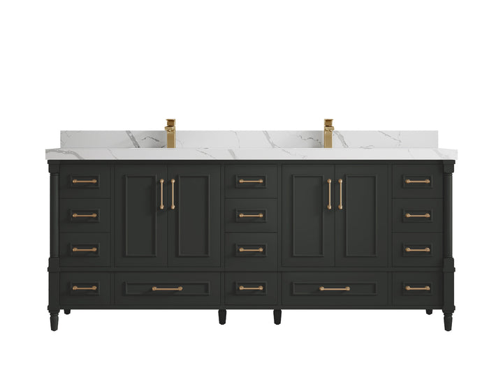 Aberdeen 80 in. W x 22 in. D Double Sink Bathroom Vanity - photo 13