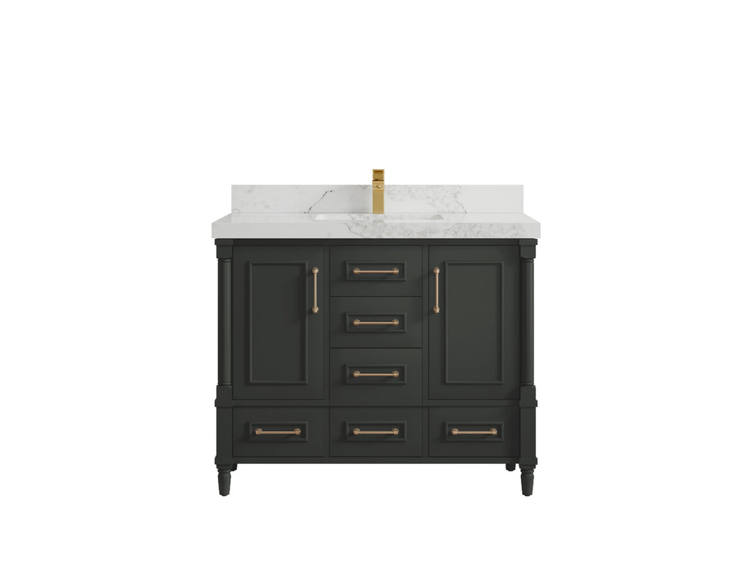 Aberdeen 42 in. W x 22 in. D Single Sink Bathroom Vanity