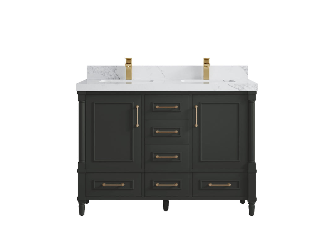 Aberdeen 48 in. W x 22 in. D Double Sink Bathroom Vanity