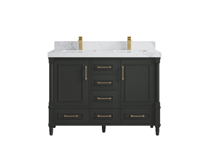 Aberdeen 48 in. W x 22 in. D Double Sink Bathroom Vanity - photo 12