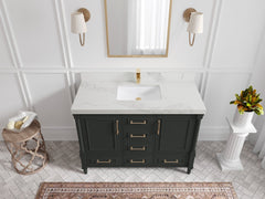 Aberdeen 48 in. W x 22 in. D Single Sink Bathroom Vanity - photo 14