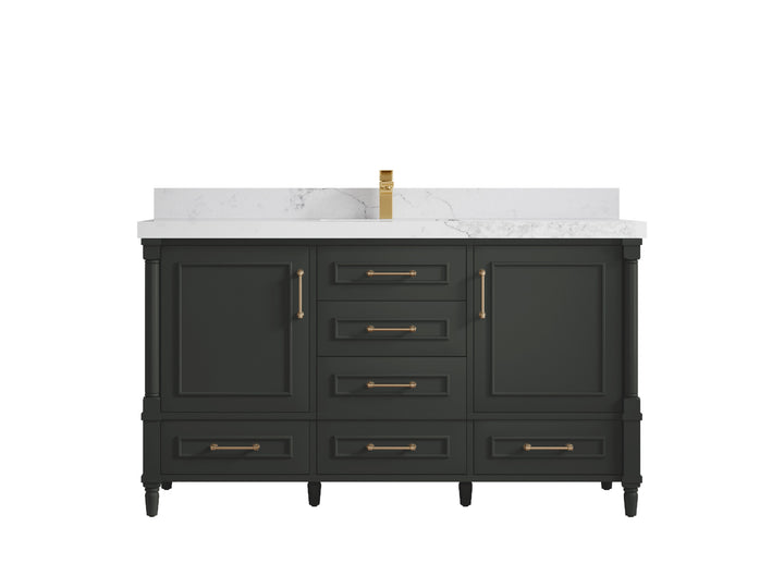 Aberdeen 60 in. W x 22 in. D Single Sink Bathroom Vanity - photo 15
