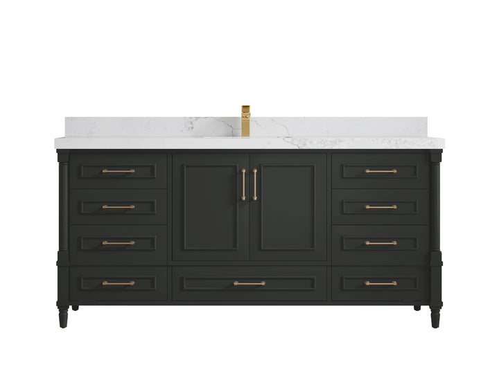 Aberdeen 72 in. W x 22 in. D Single Sink Bathroom Vanity - photo 15