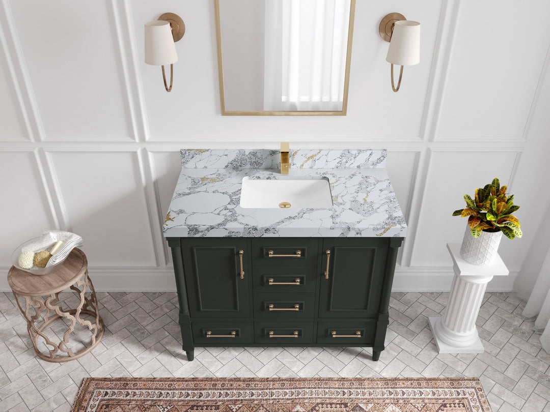 Aberdeen 42 in. W x 22 in. D Single Sink Bathroom Vanity