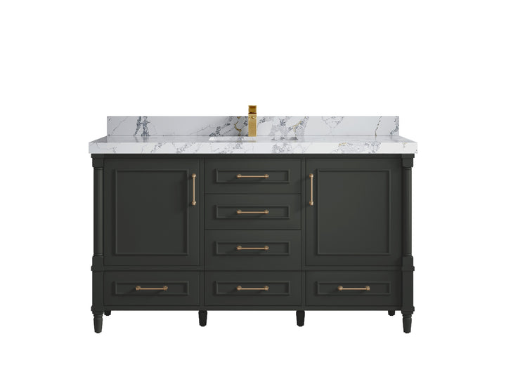 Aberdeen 60 in. W x 22 in. D Single Sink Bathroom Vanity - photo 17