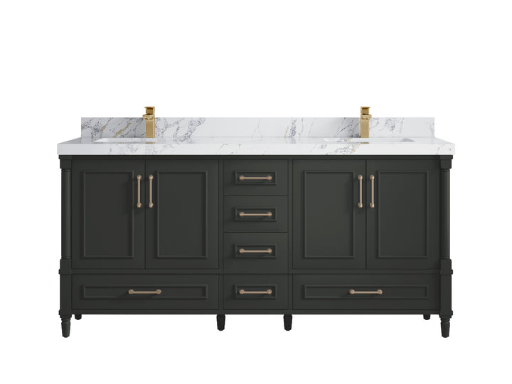 Aberdeen 72 in. W x 22 in. D Double Sink Bathroom Vanity - photo 17