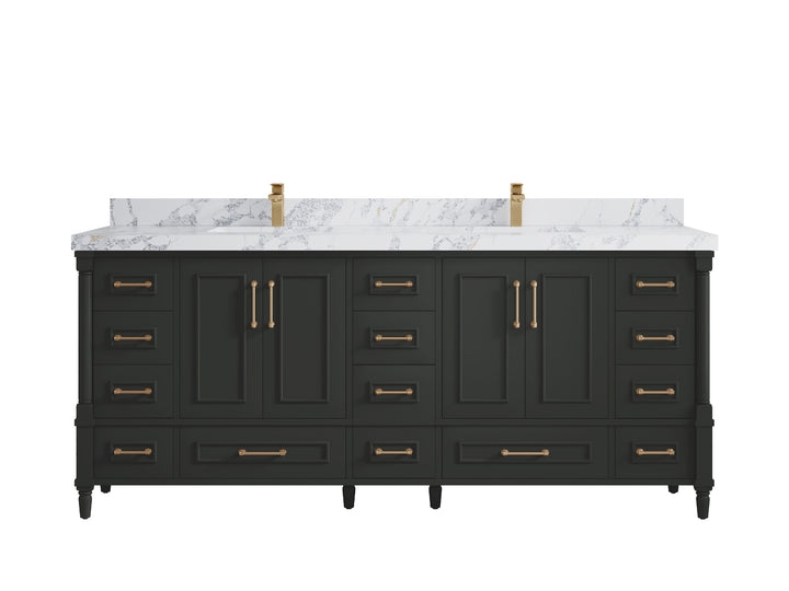 Aberdeen 80 in. W x 22 in. D Double Sink Bathroom Vanity - photo 17