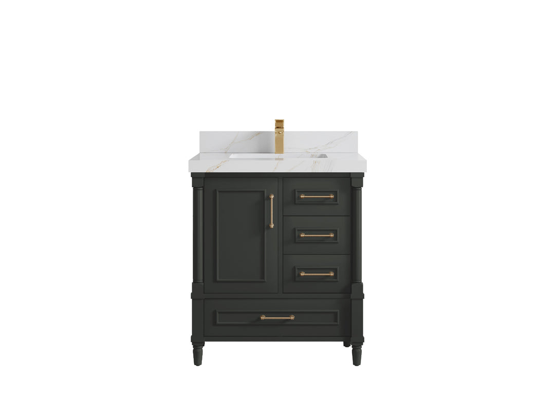 Aberdeen 30 in. W x 22 in. D Single Sink Bathroom Vanity