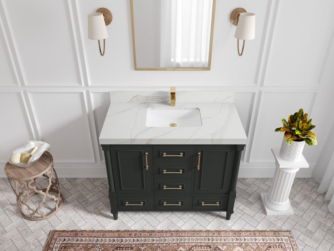 Aberdeen 42 in. W x 22 in. D Single Sink Bathroom Vanity