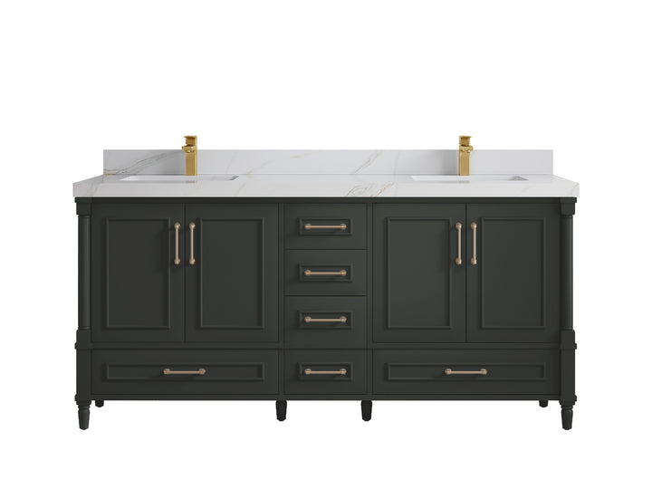Aberdeen 72 in. W x 22 in. D Double Sink Bathroom Vanity - photo 19