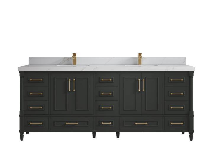 Aberdeen 84 in. W x 22 in. D Double Sink Bathroom Vanity - photo 17