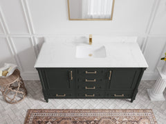 Aberdeen 60 in. W x 22 in. D Single Sink Bathroom Vanity - photo 26