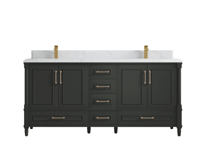 Aberdeen 72 in. W x 22 in. D Double Sink Bathroom Vanity - photo 27