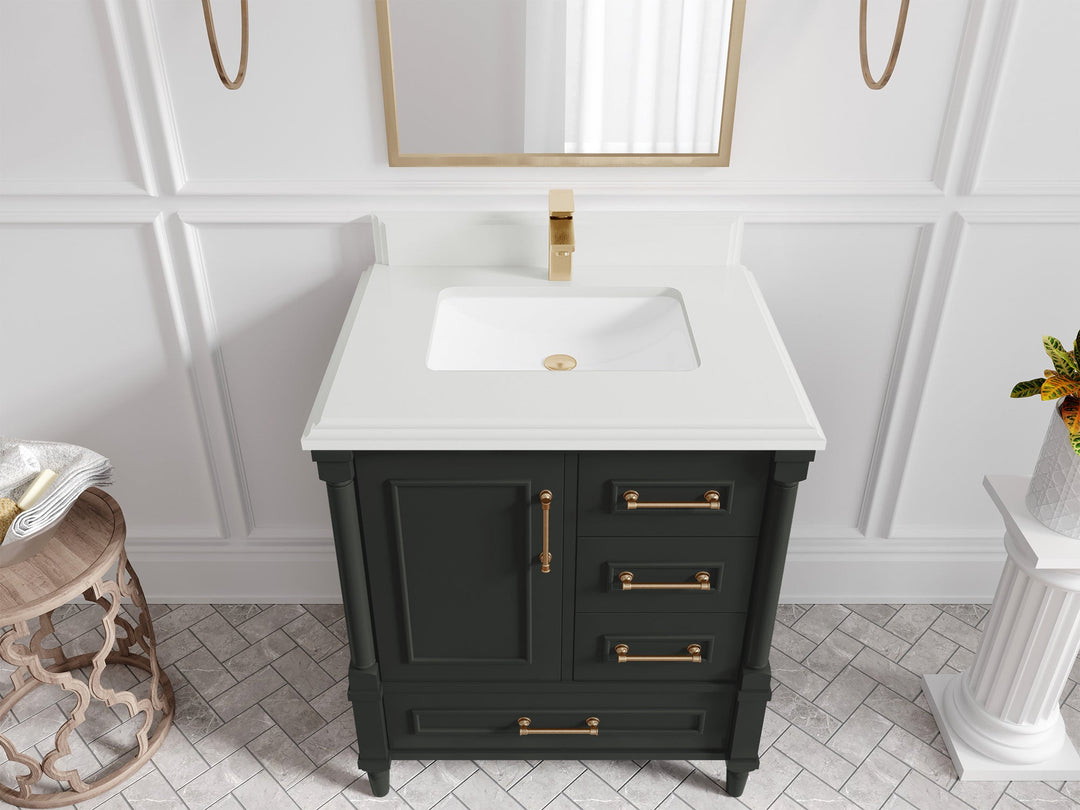 Aberdeen 30 in. W x 22 in. D Single Sink Bathroom Vanity