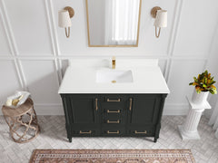Aberdeen 48 in. W x 22 in. D Single Sink Bathroom Vanity - photo 26