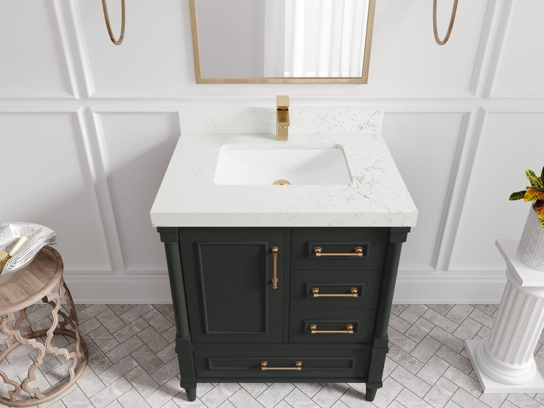 Aberdeen 30 in. W x 22 in. D Single Sink Bathroom Vanity