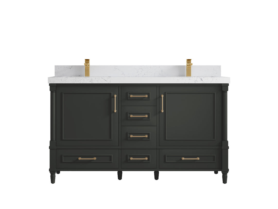 Aberdeen 60 in. W x 22 in. D Double Sink Bathroom Vanity