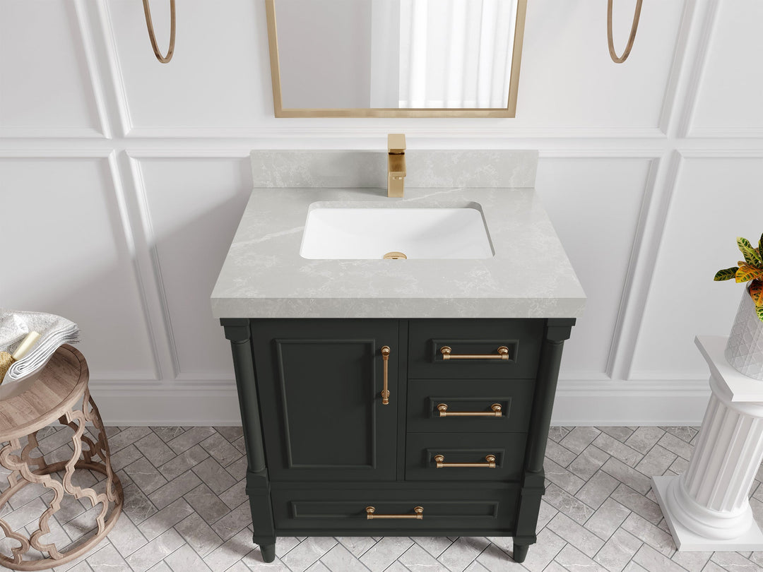 Aberdeen 30 in. W x 22 in. D Single Sink Bathroom Vanity