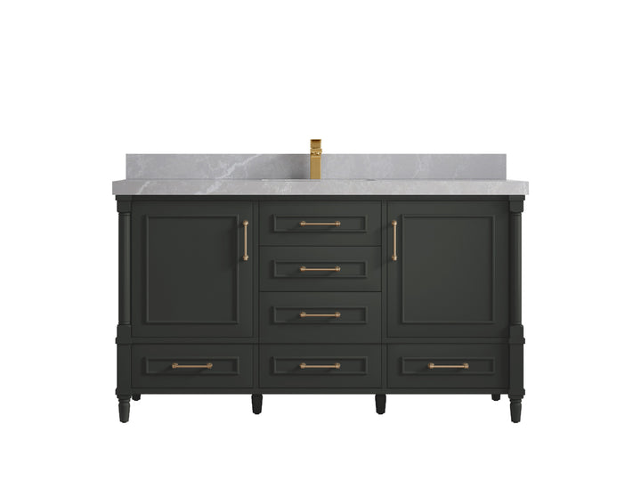 Aberdeen 60 in. W x 22 in. D Single Sink Bathroom Vanity - photo 33