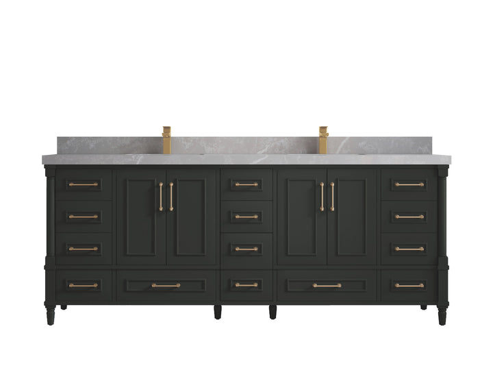 Aberdeen 84 in. W x 22 in. D Double Sink Bathroom Vanity - photo 31