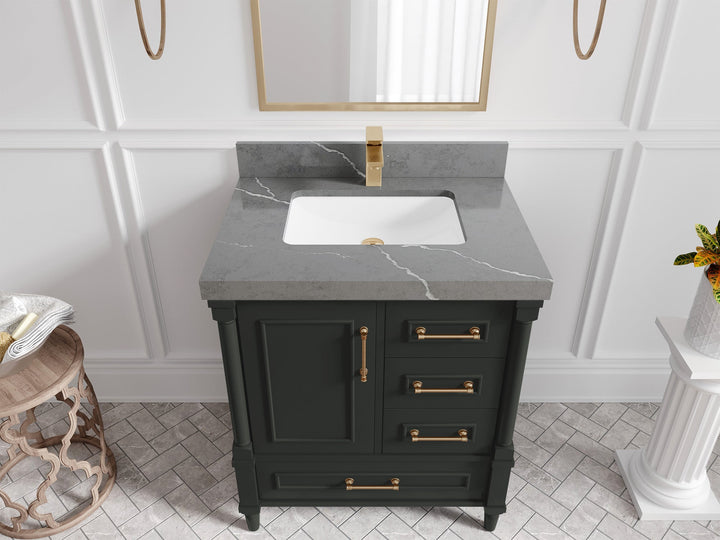 Aberdeen 30 in. W x 22 in. D Single Sink Bathroom Vanity - photo 31