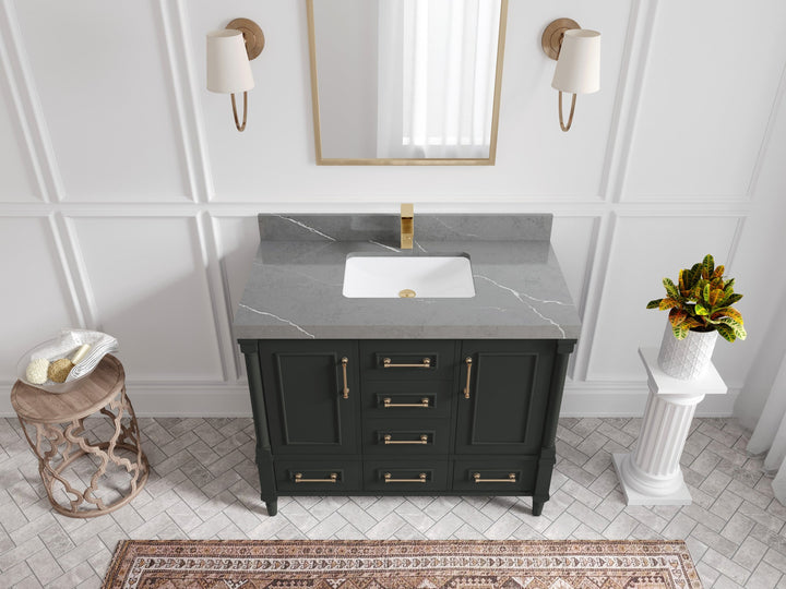 Aberdeen 42 in. W x 22 in. D Single Sink Bathroom Vanity - photo 33