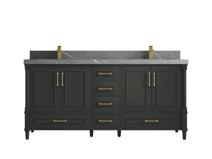 Aberdeen 72 in. W x 22 in. D Double Sink Bathroom Vanity - photo 35