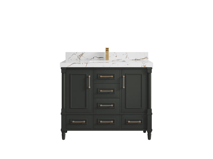 Aberdeen 42 in. W x 22 in. D Single Sink Bathroom Vanity - photo 36