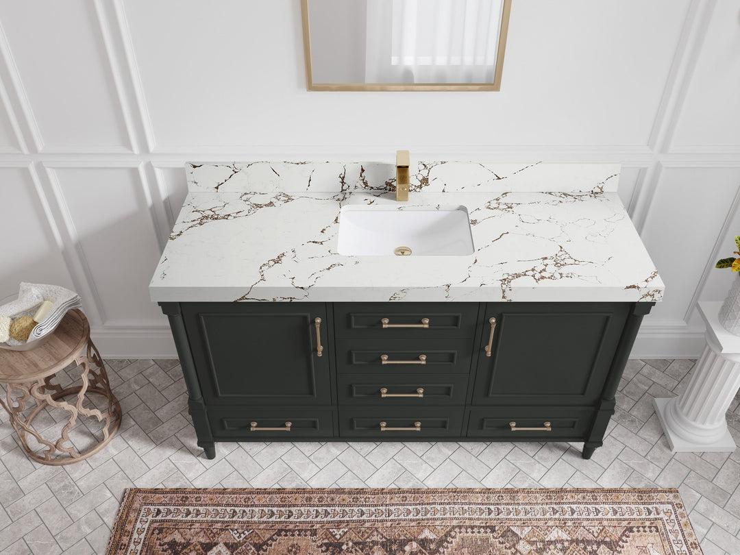 Aberdeen 60 in. W x 22 in. D Single Sink Bathroom Vanity