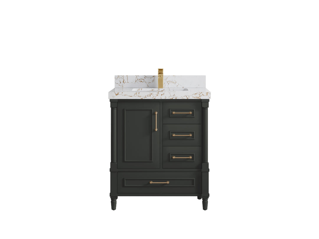 Aberdeen 30 in. W x 22 in. D Single Sink Bathroom Vanity