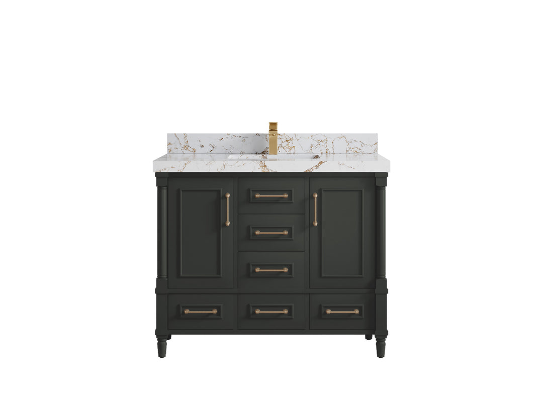 Aberdeen 42 in. W x 22 in. D Single Sink Bathroom Vanity