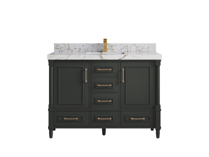 Aberdeen 48 in. W x 22 in. D Single Sink Bathroom Vanity - photo 37