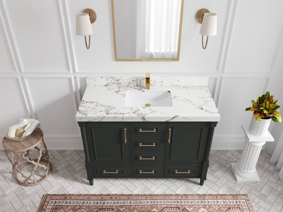 Aberdeen 48 in. W x 22 in. D Single Sink Bathroom Vanity