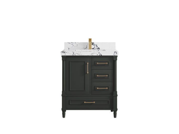 Aberdeen 30 in. W x 22 in. D Single Sink Bathroom Vanity - photo 38