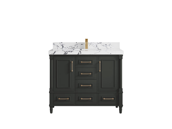 Aberdeen 42 in. W x 22 in. D Single Sink Bathroom Vanity - photo 40