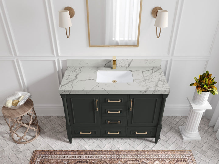 Aberdeen 48 in. W x 22 in. D Single Sink Bathroom Vanity - photo 40