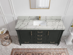 Aberdeen 60 in. W x 22 in. D Single Sink Bathroom Vanity - photo 42