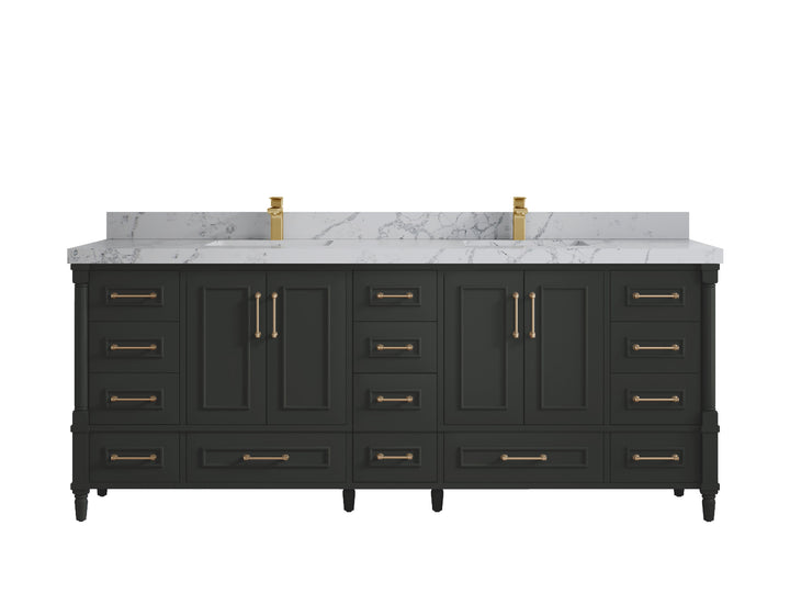Aberdeen 84 in. W x 22 in. D Double Sink Bathroom Vanity - photo 41