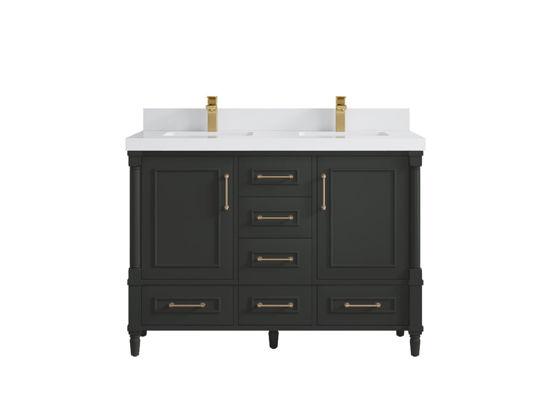 Aberdeen 48 in. W x 22 in. D Double Sink Bathroom Vanity