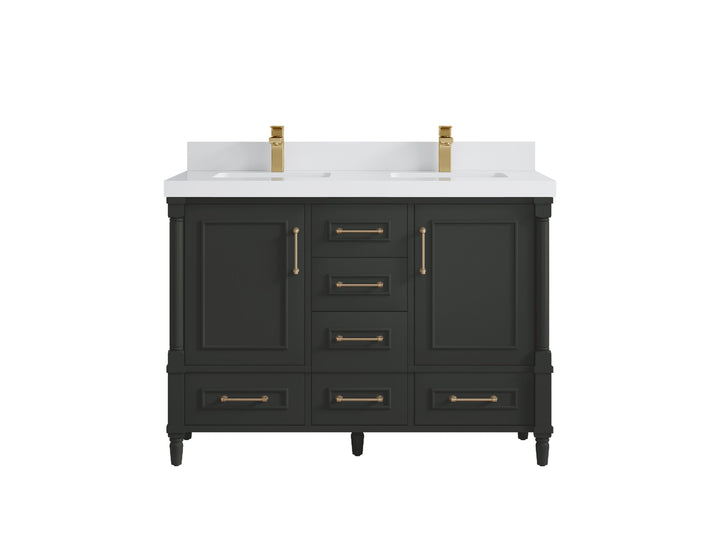 Aberdeen 48 in. W x 22 in. D Double Sink Bathroom Vanity - photo 18