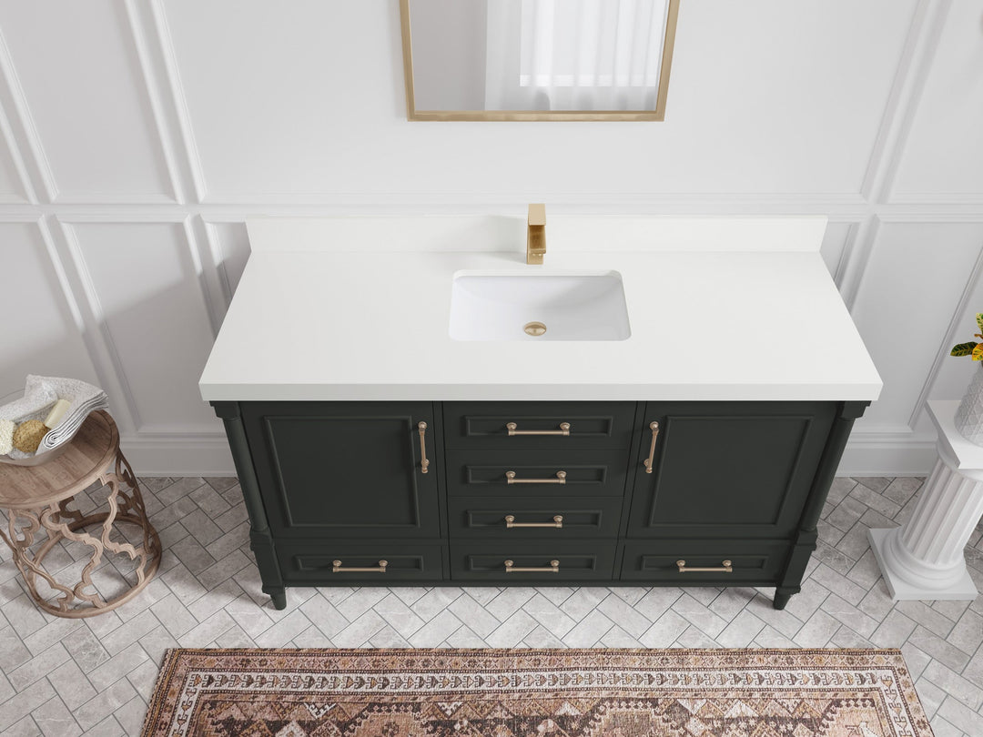 Aberdeen 60 in. W x 22 in. D Single Sink Bathroom Vanity