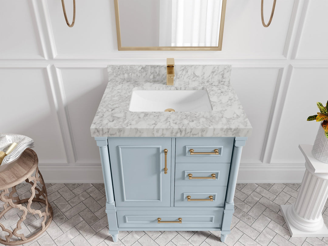 Aberdeen 30 in. W x 22 in. D Single Sink Bathroom Vanity