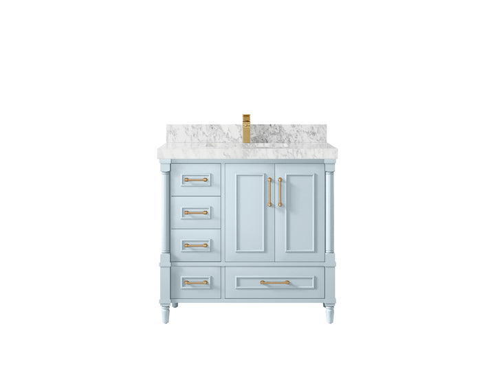 Aberdeen 36 in. W x 22 in. D Center Sink Bathroom vanity - photo 19