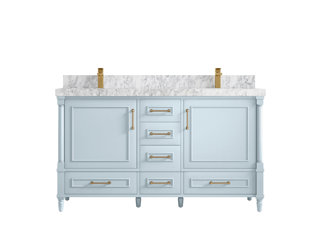 Aberdeen 60 in. W x 22 in. D Double Sink Bathroom Vanity