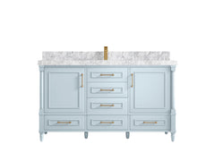 Aberdeen 60 in. W x 22 in. D Single Sink Bathroom Vanity - photo 19