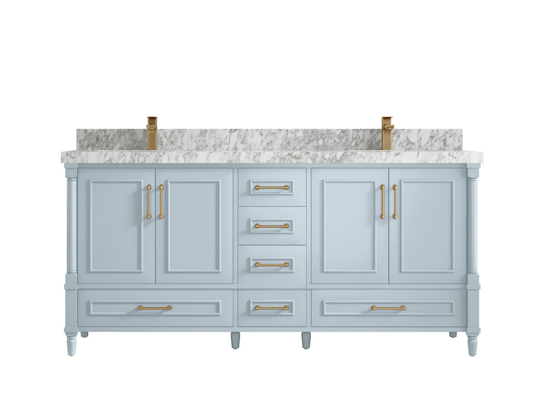 Aberdeen 72 in. W x 22 in. D Double Sink Bathroom Vanity