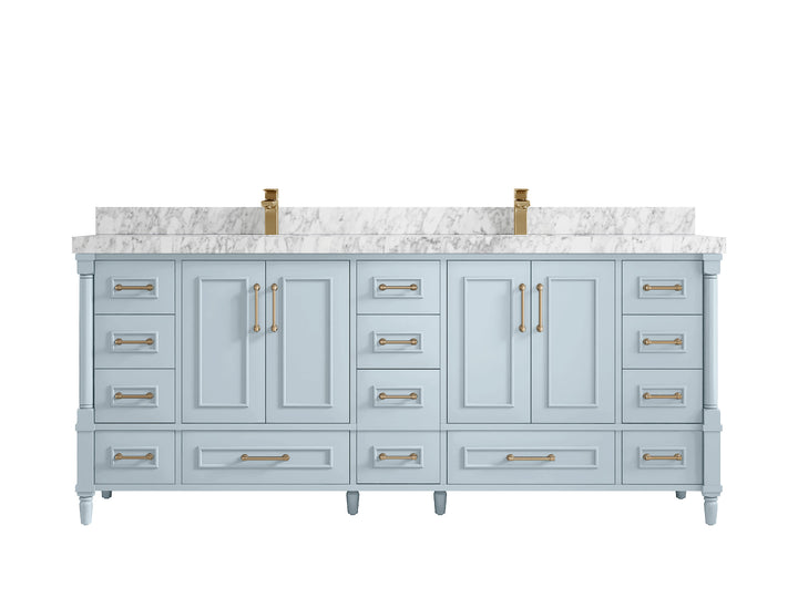 Aberdeen 80 in. W x 22 in. D Double Sink Bathroom Vanity - photo 21