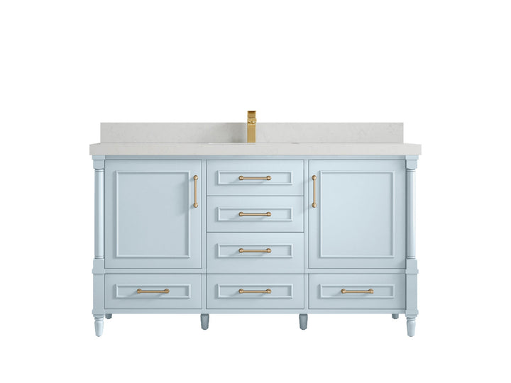 Aberdeen 60 in. W x 22 in. D Single Sink Bathroom Vanity - photo 21